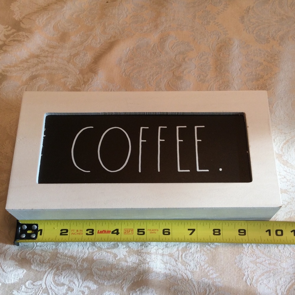 Rae Dunn COFFEE Box Sign - Picture 4 of 6